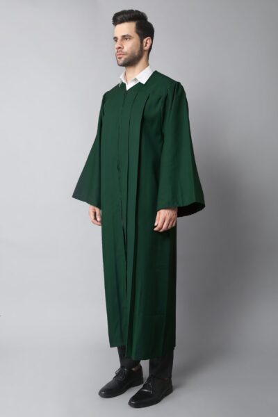 Forest Green Classic Gown: The Perfect  Attire