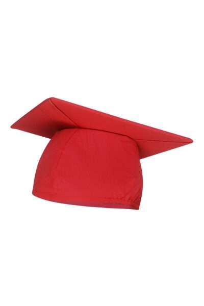 Red Classic Graduation Cap: Embrace Your Achievement