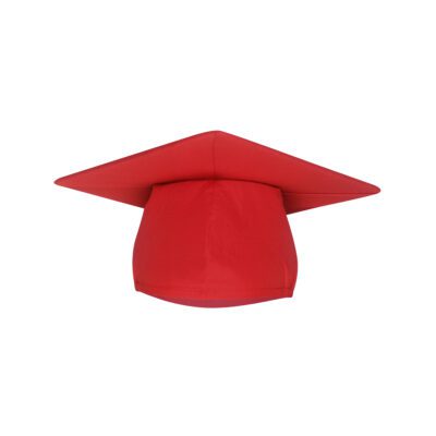 Red Classic Graduation Cap: Embrace Your Achievement