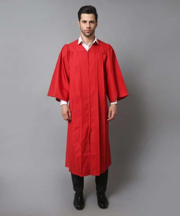 Matte Red Choir robes - Graduation Paradise