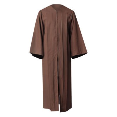 Brown Classic Charm High School Gown