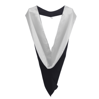 AUS Style Bachelor Hoods – Black & White