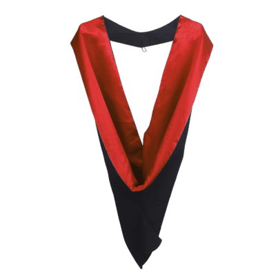AUS Style Bachelor Hoods – Black & Red